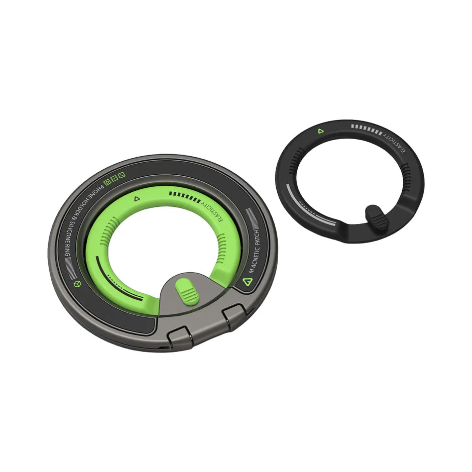 Sujetador Parante Luminous Ring (MagSafe) | Verde Neón con anillo de repuesto