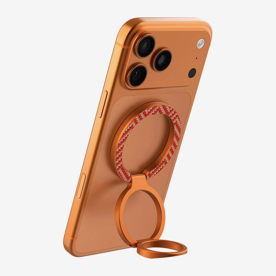 Sujetador Parante Nillkin FiberSnap Kevlar® (MagSafe) Naranja 3