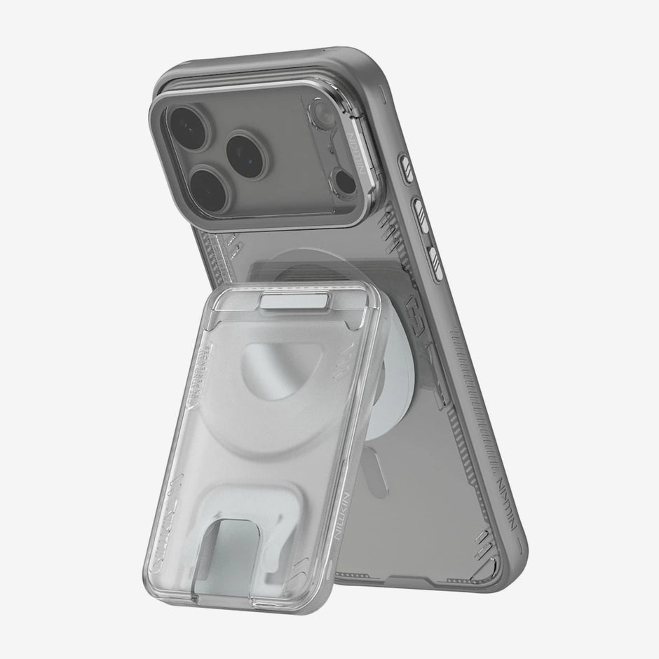 Tarjetero Parante Nillkin IceMate (MagSafe) Gris Crepúsculo 2