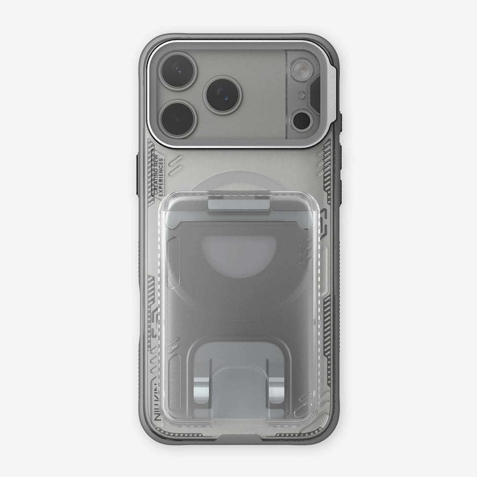Tarjetero Parante Nillkin IceMate (MagSafe) Gris Crepúsculo 4