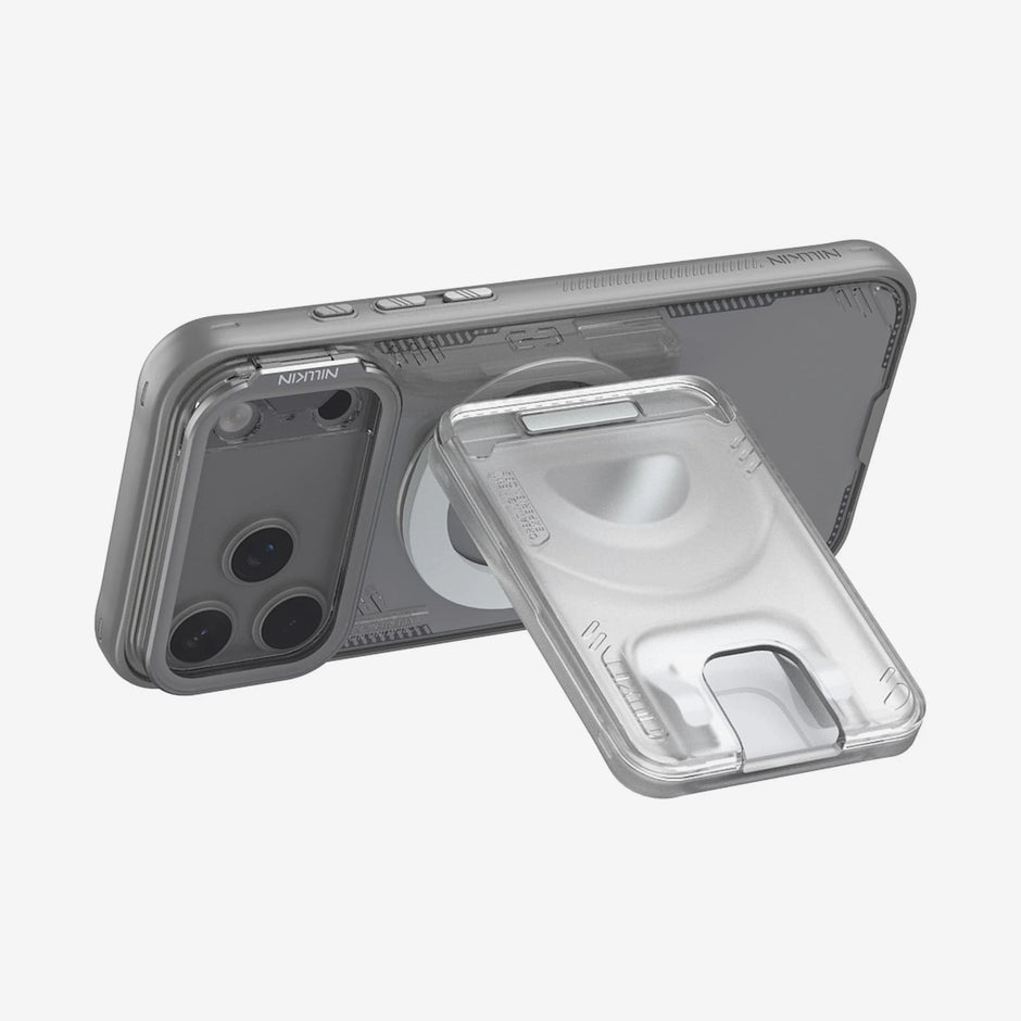 Tarjetero Parante Nillkin IceMate (MagSafe) Gris Crepúsculo 12