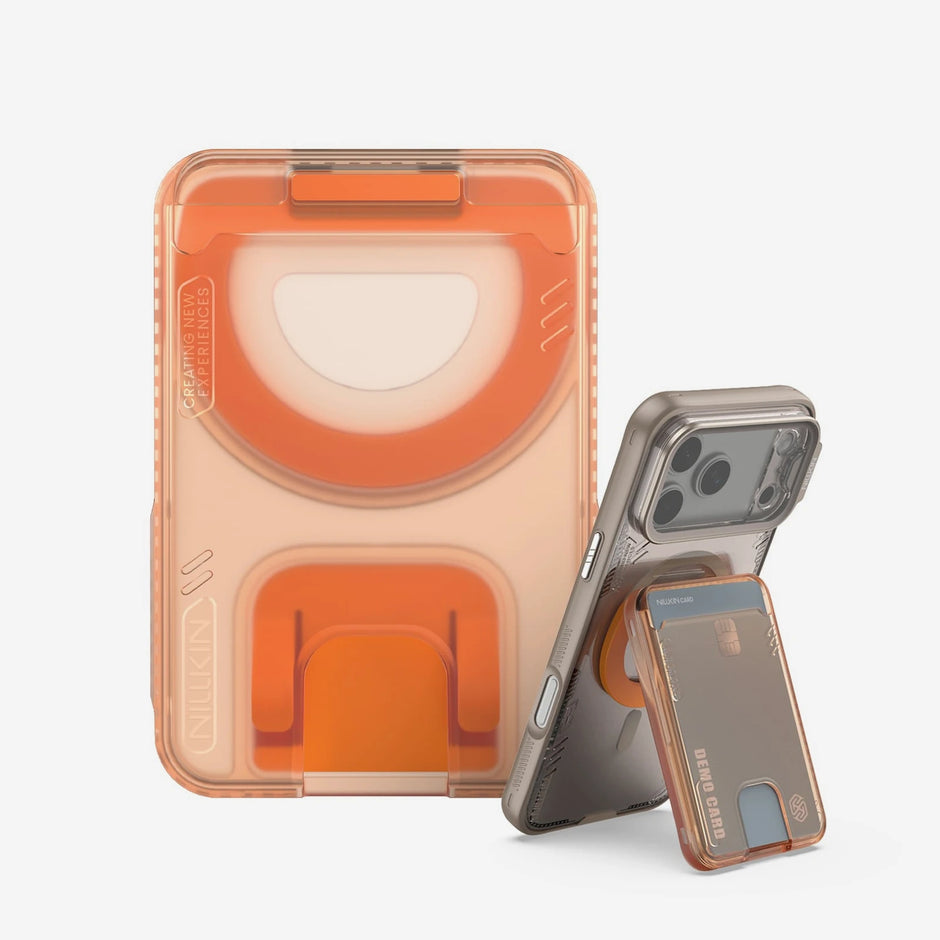 Tarjetero Parante Nillkin IceMate (MagSafe) Naranja Atardecer 1