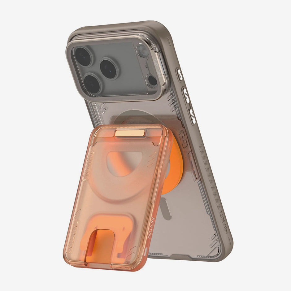 Tarjetero Parante Nillkin IceMate (MagSafe) Naranja Atardecer 2