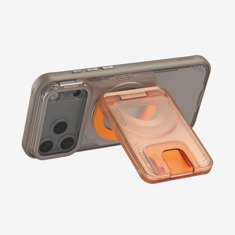Tarjetero Parante Nillkin IceMate (MagSafe) Naranja Atardecer 3