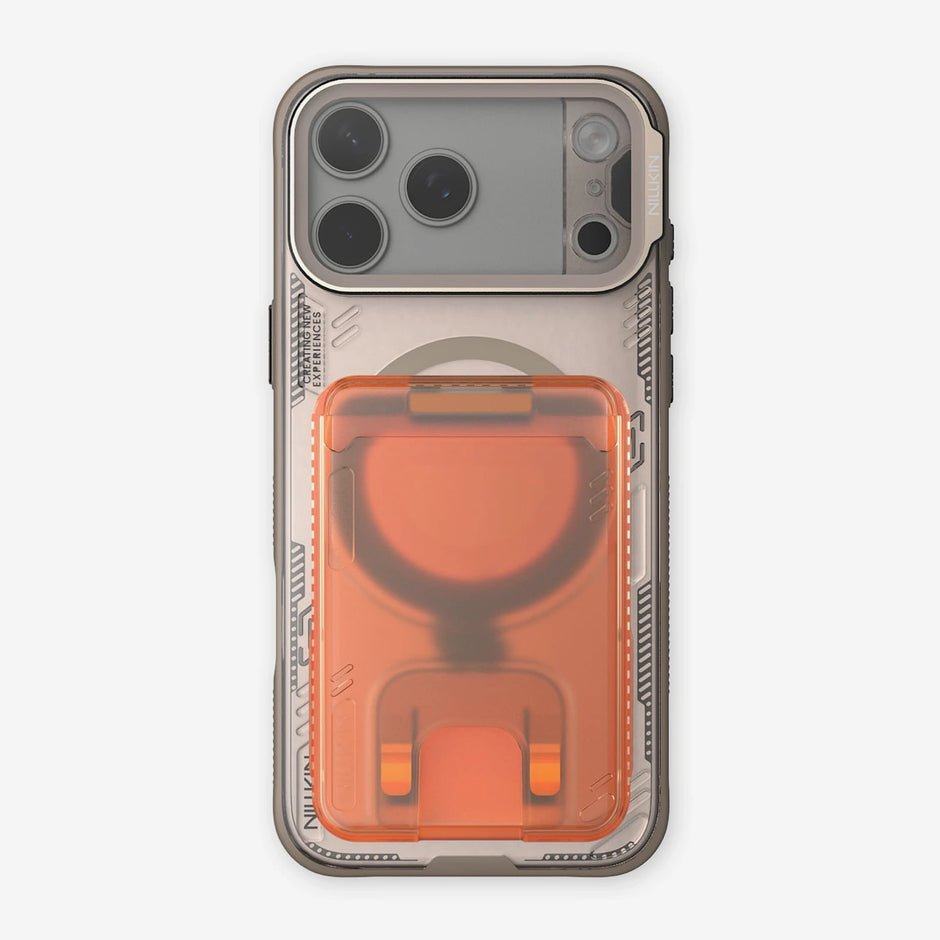 Tarjetero Parante Nillkin IceMate (MagSafe) Naranja Atardecer 4