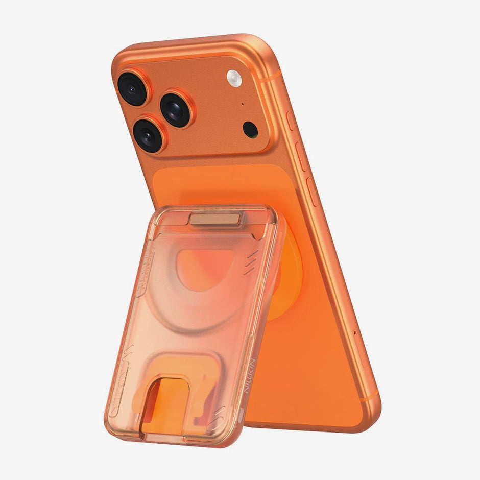 Tarjetero Parante Nillkin IceMate (MagSafe) Naranja Atardecer 11
