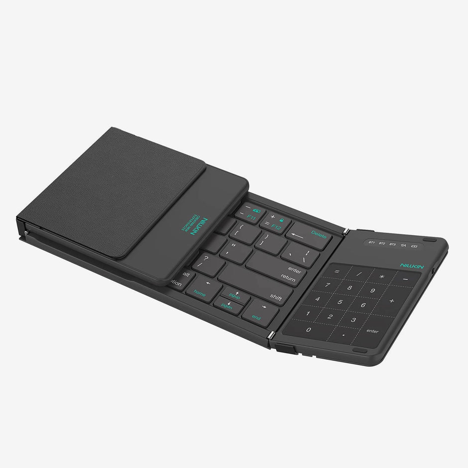 Teclado Bluetooth Plegable Nillkin Cube Pocket con Touchpad Negro Bosque Profundo 2