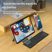 Teclado Bluetooth Plegable Nillkin Cube Pocket con Touchpad Negro Bosque Profundo 3