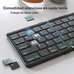 Teclado Bluetooth Plegable Nillkin Cube Pocket con Touchpad Negro Bosque Profundo 4