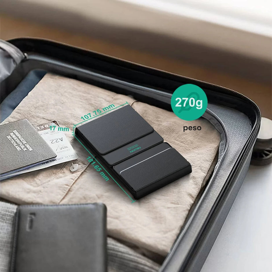 Teclado Bluetooth Plegable Nillkin Cube Pocket con Touchpad Negro Bosque Profundo 5