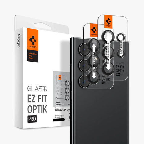 Protector de Cámara Spigen Optik Pro EZ Fit Galaxy S24 Ultra