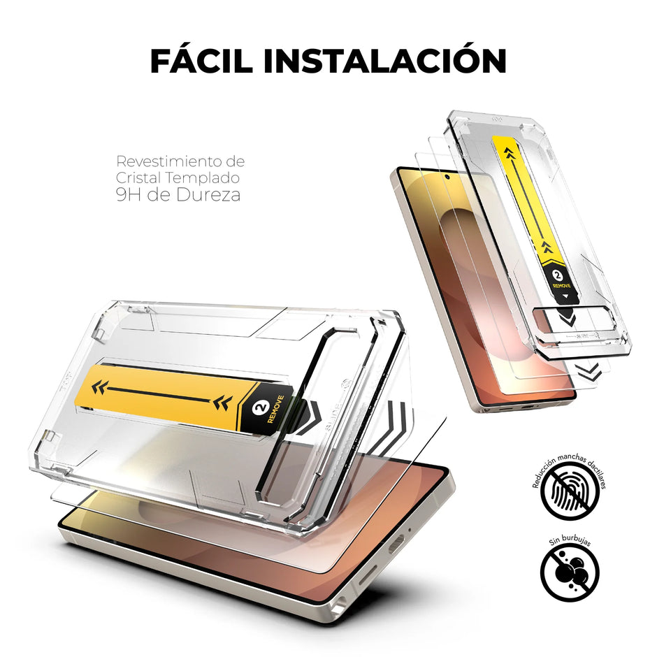 Protector de Pantalla Vidrio Templado 9H - Galaxy S26 Plus (2 UND)