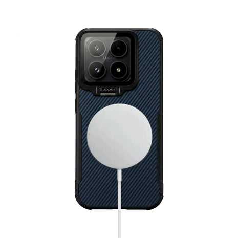 Case Carbono Camshield Xiaomi 17 | Azul Real